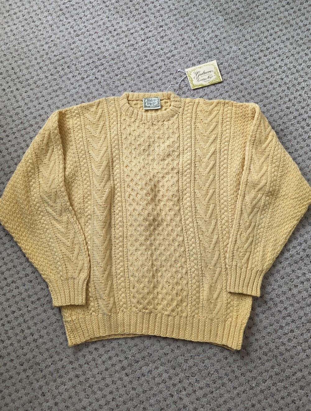 Gaeltarra Handknit Wool Sweater